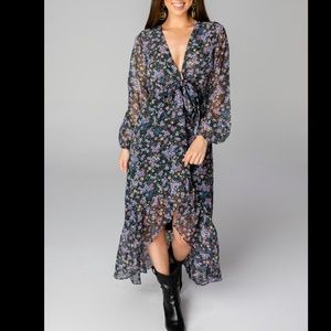 Buddy Love - High Low chiffon dress - XS